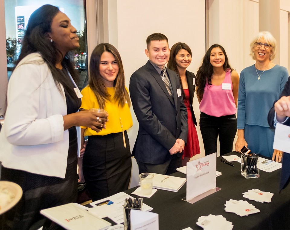 students at design awards